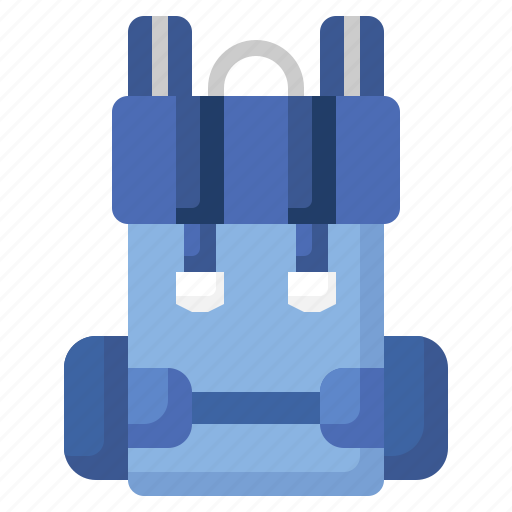 Backpack, travel, mountaineering, hiking, trekking, baggage icon - Download on Iconfinder