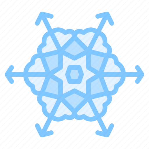 Snowflake, snow, winter, nature, christmas icon - Download on Iconfinder