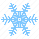 snowflake, snow, winter, nature, christmas
