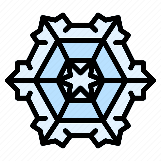 Snowflake, snow, winter, nature, christmas icon - Download on Iconfinder