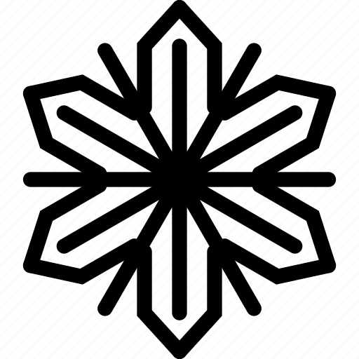 Christmas, ice crystal, snow, snow crystal, snowflake, white christmas, winter icon - Download on Iconfinder