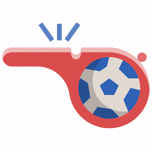 Equipment, football, referee, soccer, whistle icon - Download on Iconfinder