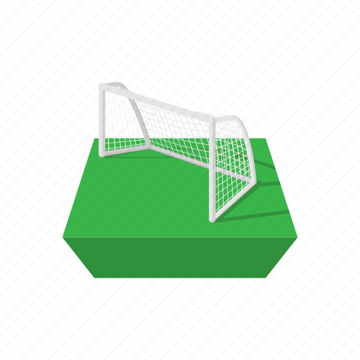 Cartoon, football, goal, soccer, game, handball, play icon - Download on Iconfinder