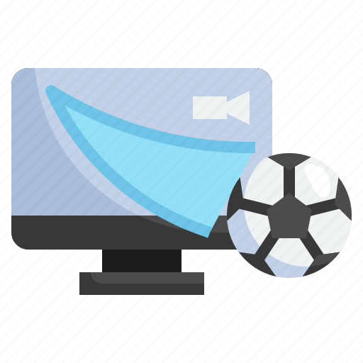Televison, soccer, entertainment, tv, live icon - Download on Iconfinder