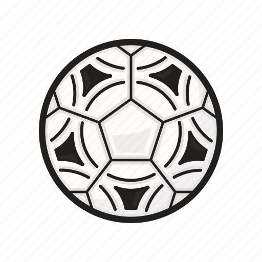 Ball, pentagon, football, game icon - Download on Iconfinder