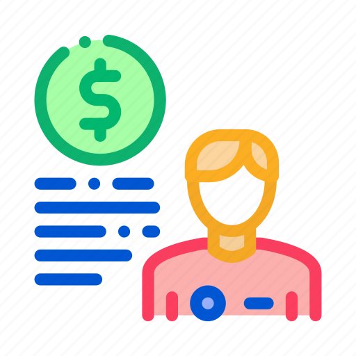 Dollar, football, money, player, silhouette icon - Download on Iconfinder