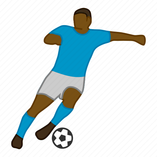 African, football, player, soccer, sport, futball, fußball icon - Download on Iconfinder