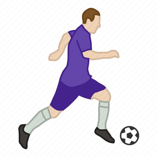 Football, player, soccer, sport, futball, fussball, soccer player icon - Download on Iconfinder