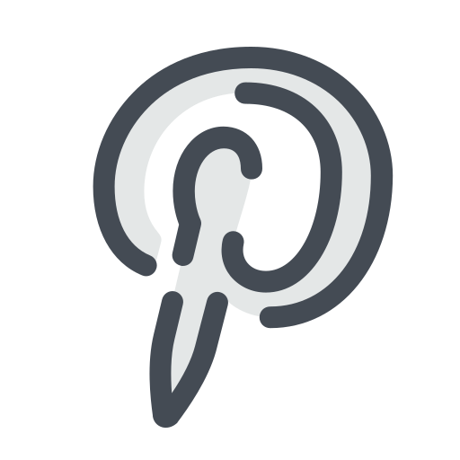 Pinterest, social, logo, visual, web icon - Free download