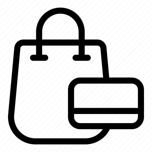 Shopping bag, commerce and shopping, credit card, commerce, shopping icon - Download on Iconfinder