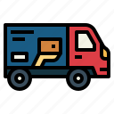 car, delivery, express, truck