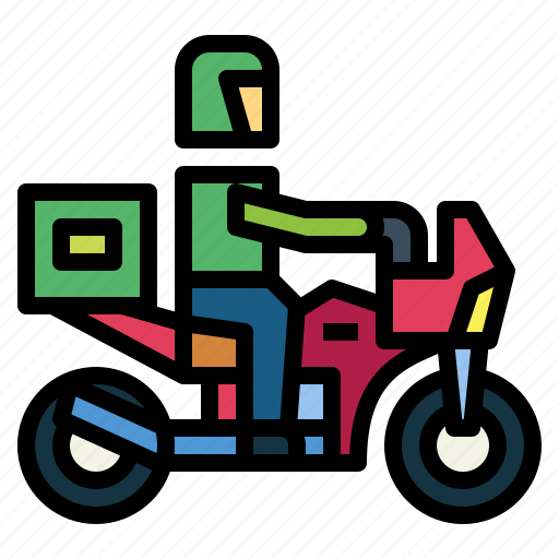 Delivery, express, motorbike, motorcycle icon - Download on Iconfinder