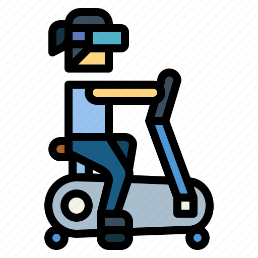 Bike, exercise, vr, workout icon - Download on Iconfinder