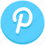 logo, pinterest, social, social media 