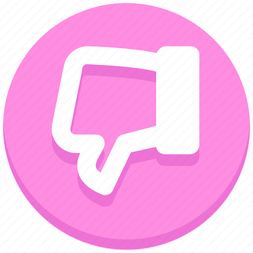 Down, social media, thumb, unlike, vote icon - Download on Iconfinder
