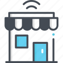 marketplace, shop, store, mobile store, shopping store
