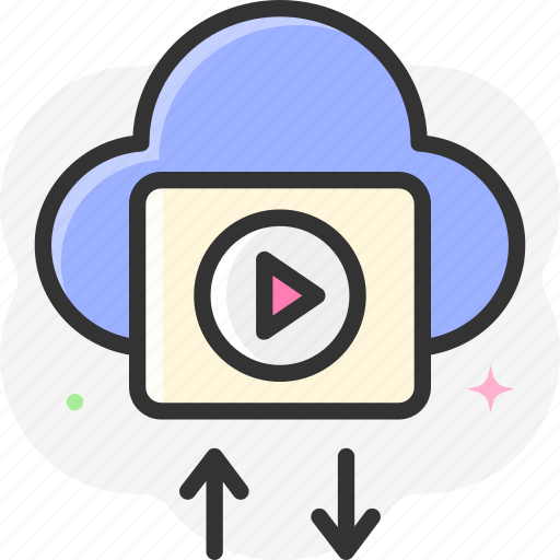 Cloud storage, exchange, share, transfer data, cloud computing icon - Download on Iconfinder