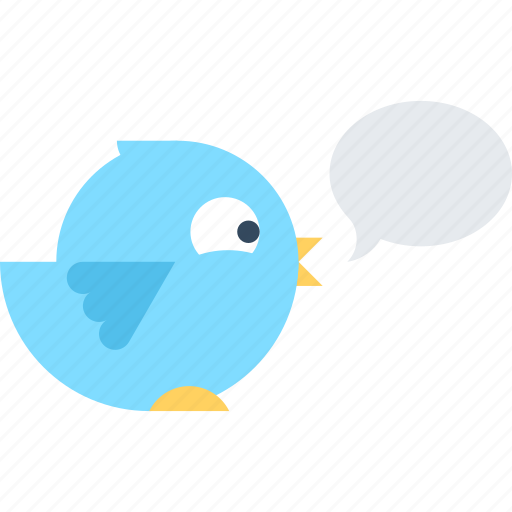 Bird, communication, media, message, social, tweet, twitter icon - Download on Iconfinder