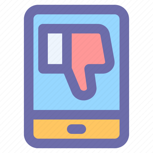 Dislike, down, hand, like, thumb icon - Download on Iconfinder