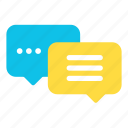 chat, communication, conversation, interaction, message, speech bubbles, whatsapp