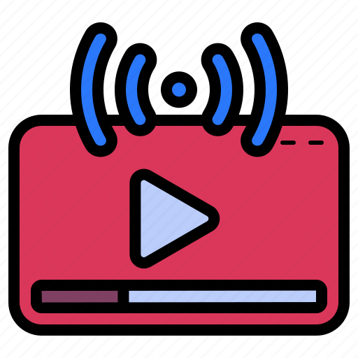 Live, streaming, video icon - Download on Iconfinder