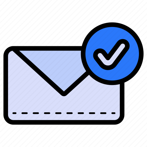 Message, check, email icon - Download on Iconfinder
