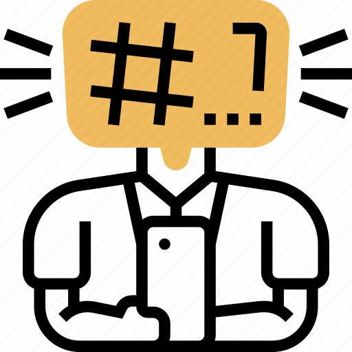 Hashtag, viral, trending, media, topic icon - Download on Iconfinder