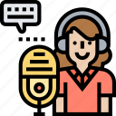 podcast, recording, broadcasting, talk, host