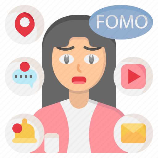 Fomo, anxiety, missing, fear, marketing icon - Download on Iconfinder
