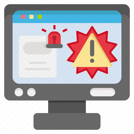 Warning, seo, and, web, alert, signal, marketing icon - Download on Iconfinder