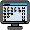 rating, feedback, seo, and, web, marketing, value, evaluation