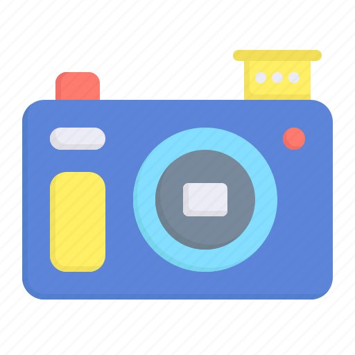 Photograph, electronics, digital, picture, technology, photo camera icon - Download on Iconfinder
