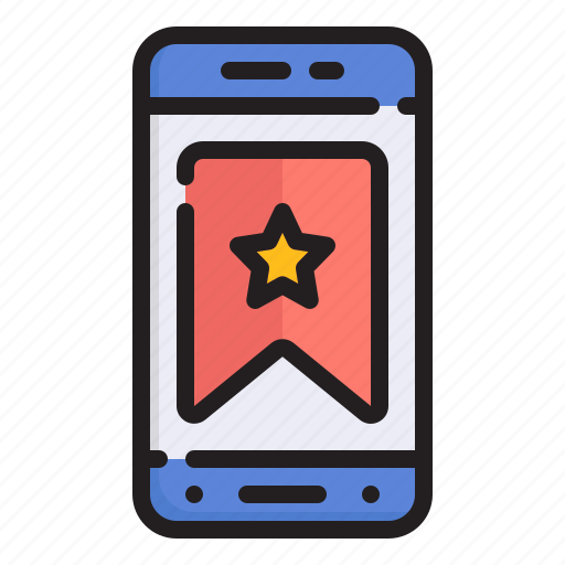 Favorite, smartphone, star, social media icon - Download on Iconfinder