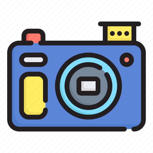 Photograph, electronics, digital, picture, technology, photo camera icon - Download on Iconfinder
