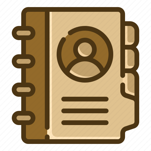 Contact, agenda, book, communications icon - Download on Iconfinder