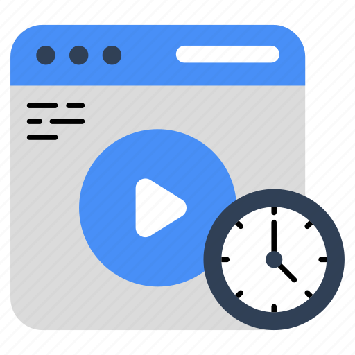 Video streaming, play video, live video, online video icon - Download on Iconfinder