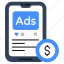 mobile paid ad, paid media, paid promotion, online ad, digital ad 