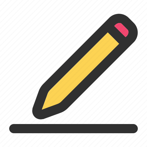 Edit, document, pen, write, writing, draw, pencil icon - Download on Iconfinder