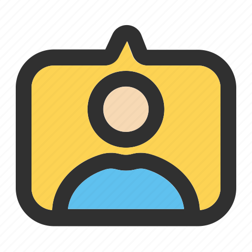 Tag, person, account, avatar, profile, network icon - Download on Iconfinder