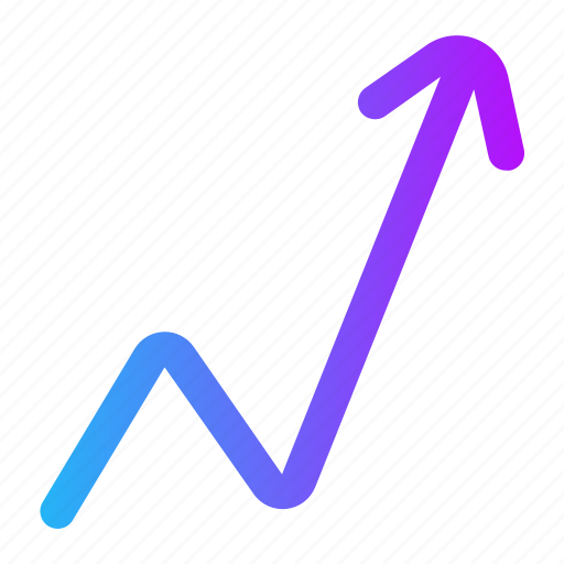 Trending, up, hot, growth, arrow, graph, trend icon - Download on Iconfinder