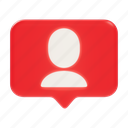 user, notification, socialmedia, person, profile, message, alarm