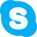 social, skype, app, chat, logo