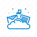 cloud, documents, files, images, storage 