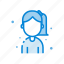 avatar, female, user, woman, person 