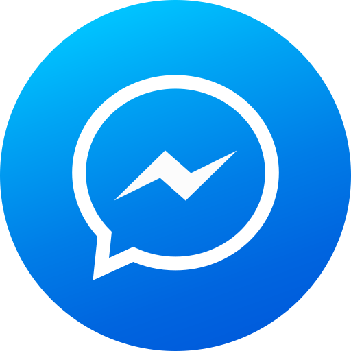 Circle, gradient, high quality, media, messenger, social, social media icon - Free download
