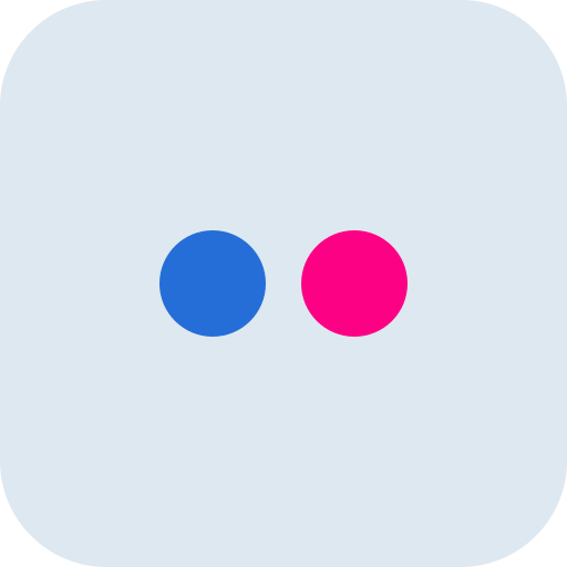 Flickr, media, photo, photography, share, social icon - Free download