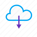 cloud, connected, download, drive, google, sky, upload