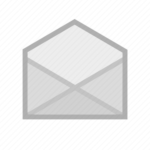 Email, empty, inbox, mail, mailbox, message, open icon - Download on Iconfinder