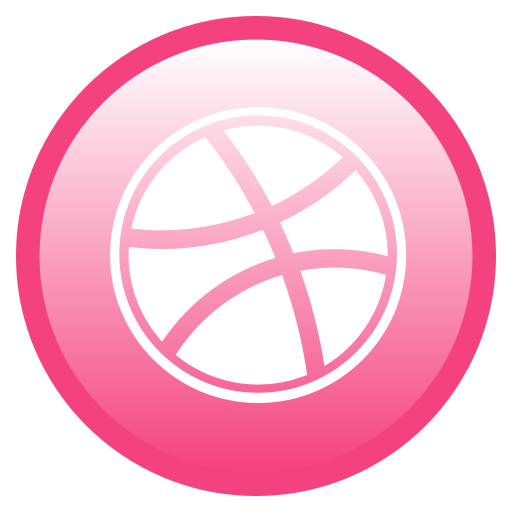 Dribbble, community, network icon - Free download