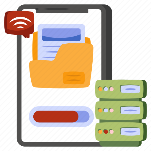 Mobile folder, document, doc, archive, binder icon - Download on Iconfinder